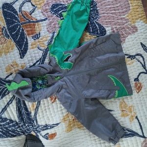 Kids London Fog Dinosaur Windbreaker